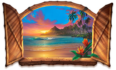 Seascape Window Painting